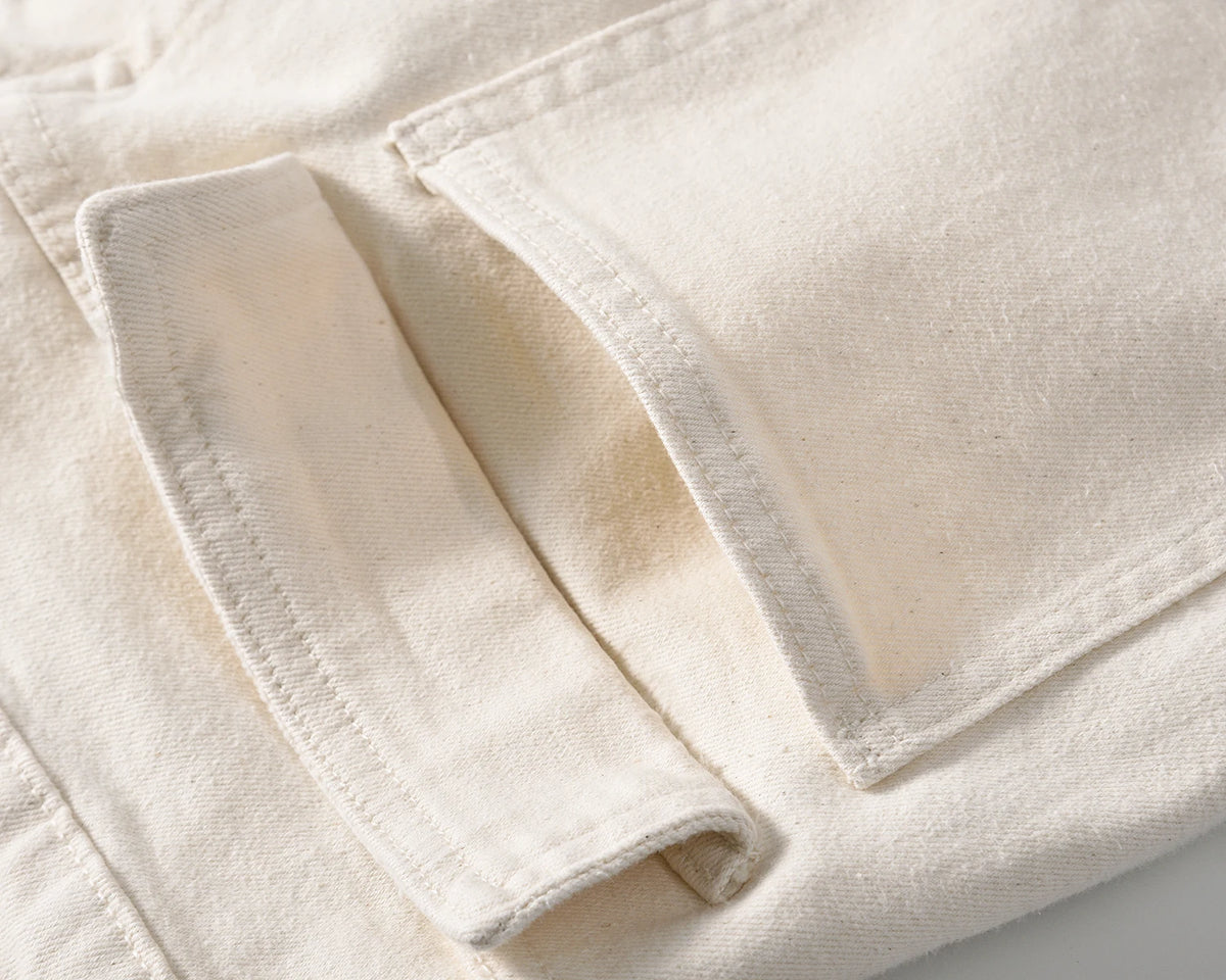 high street white color solid cleanfit casual jeans for men straight baggy pockets loose cargo pants y2k oversize denim trousers unique cargo style 1181