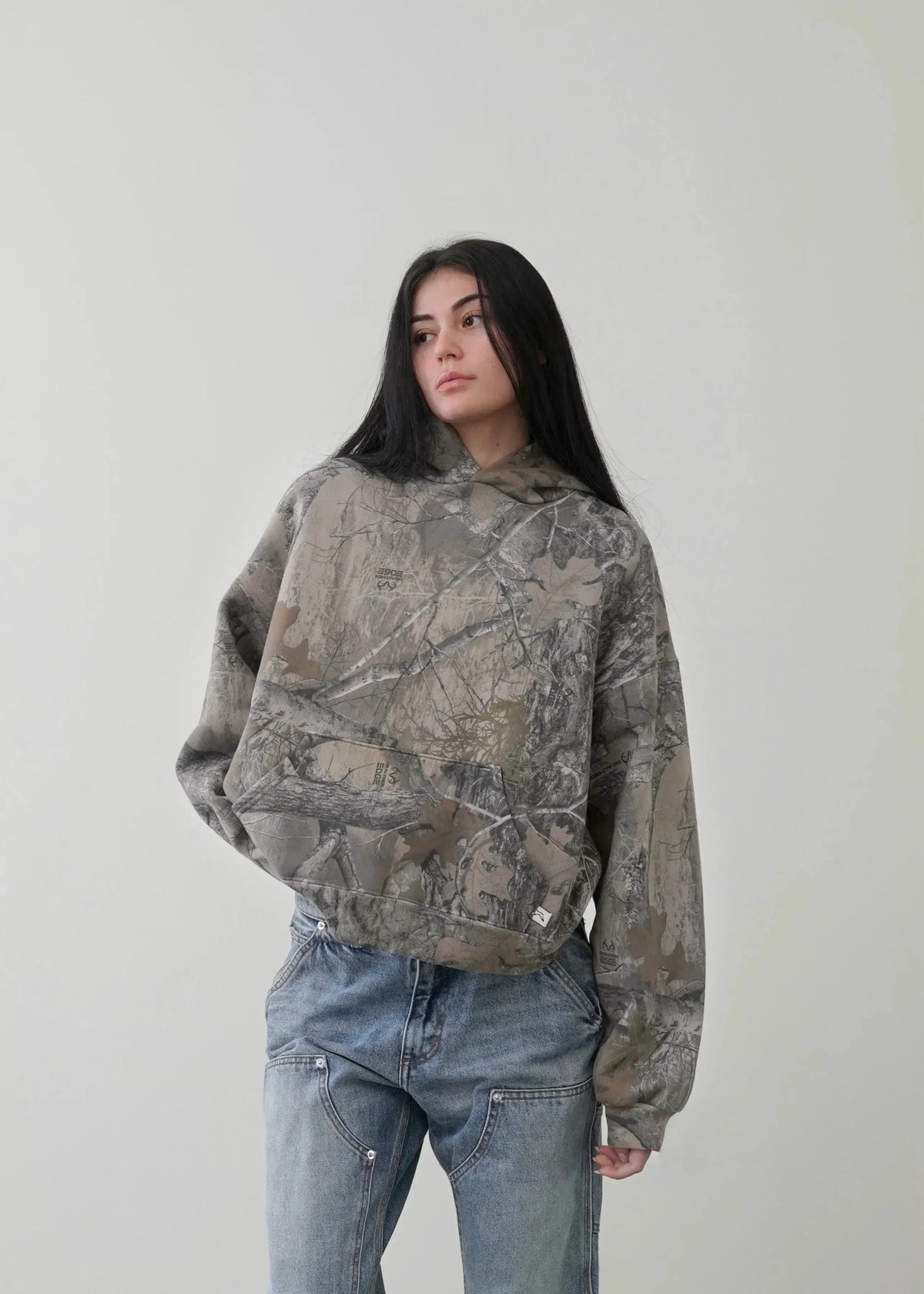 Heavy Weight Hoodies Women Y2k Camouflage Pattern Pullover Streetwear Harajuku Oversized Sweatshirts High Quality Camo Hoodie Street King Limited