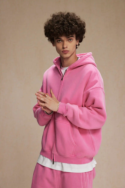 Batik fleece zippered hoodie Street King Limited