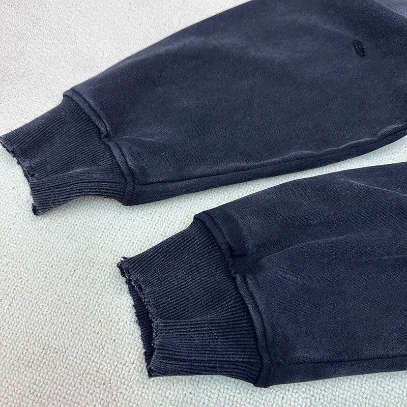 Gradient washing destroys vintage hoodies Street King Limited