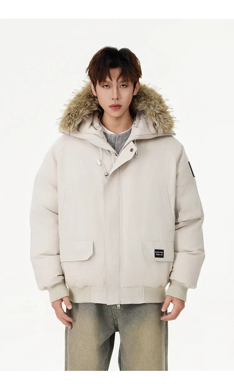 men winter streetwear loose casual fashion cotton padded hooded parkas bomber jacket women oversize thicken coat outerwear unique default style 965