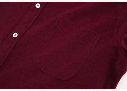 Streetwear Japan Style Mens Fashion Long Sleeve Corduroy Shirt Single Patch Pocke Japan Style Mens Fashion Long Sleeve Corduroy Shirt Single Patch Pocket Comfortable Work Casual Standard Fit Button Down Shirts Fashion Sweater Jacket With Graphic Design For Men