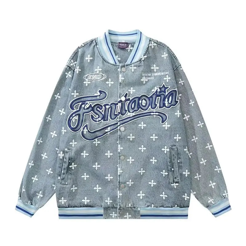 2024 japanese college mens jackets letter print harajuku fashion couple coats high street unisex baseball uniform trend y2k unique default style 2165