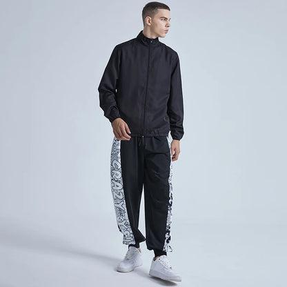 rainbowtouches brand casual jackets for men solid fashion outdoor windbreaker oversized high quality coats chaquetas hombre unique default style 6005