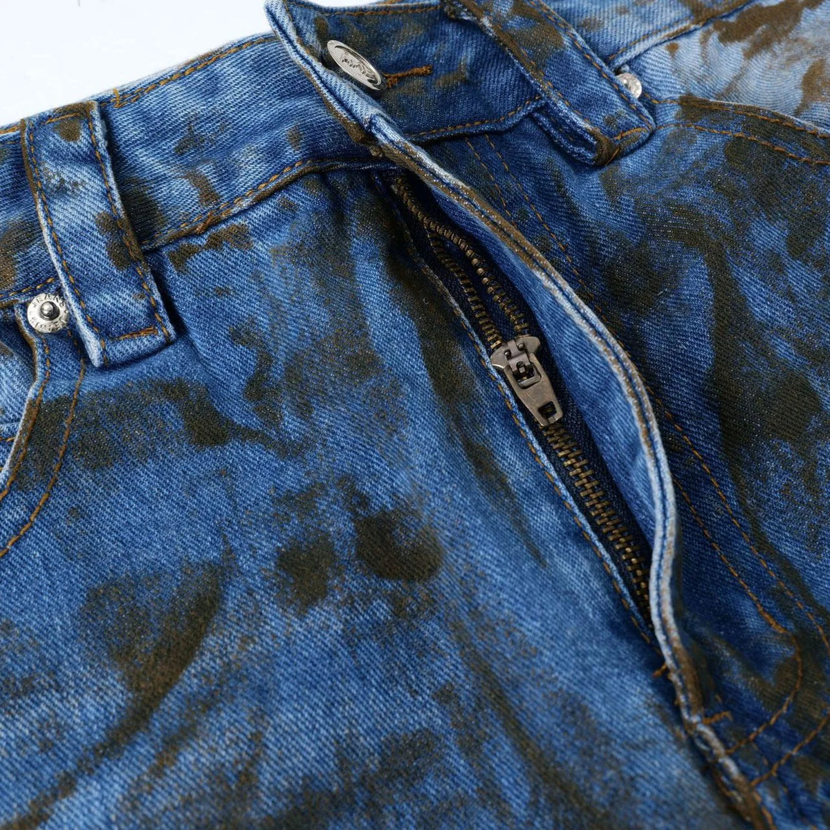 vintage ripped straight jeans blue distressed baggy jeans trousers streetwear luxury loose casual denim pants male y2k hombre unique jeans style 5118