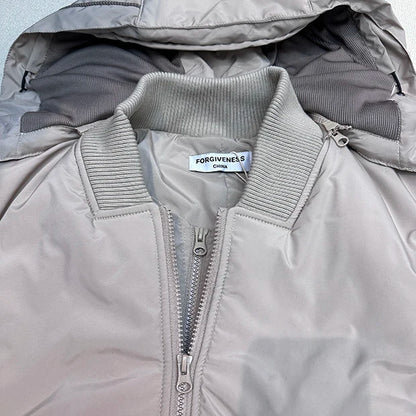 Brand New 2023 Mens Ninja Functional Dual Zipper Parkas Windproof Hooded Jacket Puffers Pockets Outdoor Work Coats Thicken #633 Street King Limited