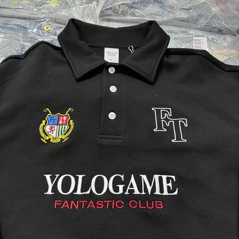 Polo shirt with lapel collar Street King Limited