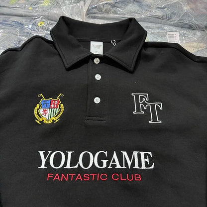 Polo shirt with lapel collar Street King Limited