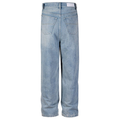 hi street blue jeans men loose wide leg denim pants vintage harajuku streetwear jeans trousers for male unique jeans style 5189
