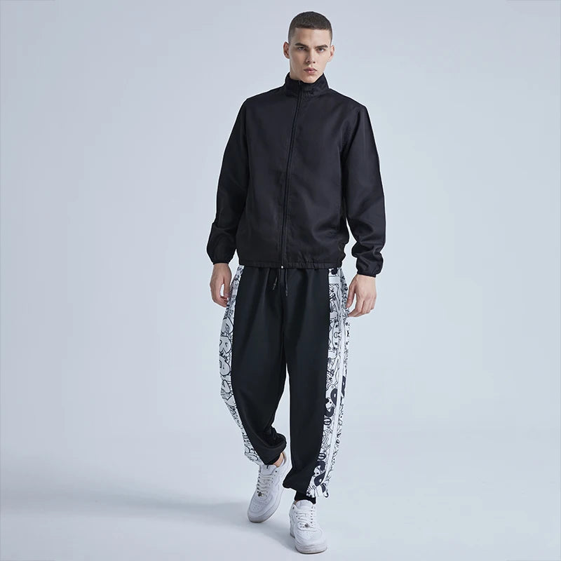 rainbowtouches brand casual jackets for men solid fashion outdoor windbreaker oversized high quality coats chaquetas hombre unique default style 6008