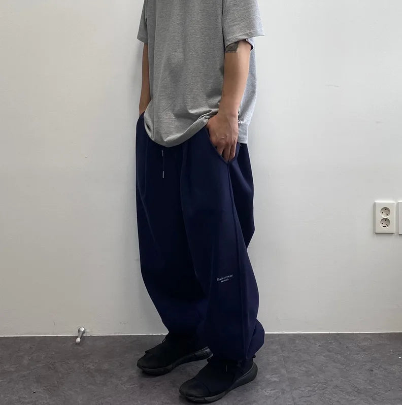 new luxury men 2024 cotton undermycar embroidered comfortable cotton parkour sweat casual pants tactical function cargo 766 unique cargo style 1063
