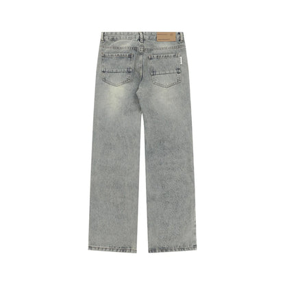 2024 ripped jeans high street straight trousers destroyed hole baggy denim pants vintage retro hip hop 1 unique jeans style 4498