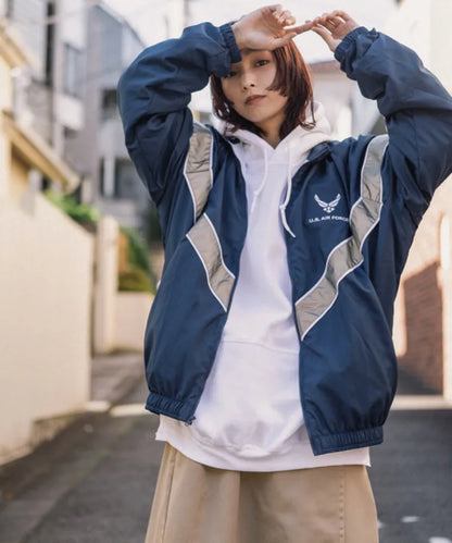 american cargo jacket mens college flight training quick drying color block bomber coat couple high street motorcycle outwear unique cargo style 1798