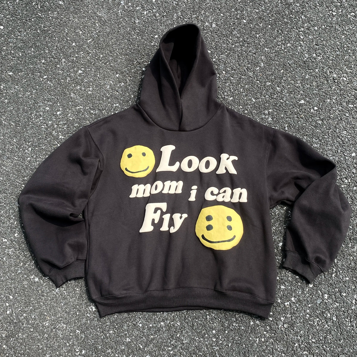 Hotselling KANYE CPFM Letter Foam Print Quality Cotton High-Street Loose Casual Hooded Sweatshirt Hoodies For Men Street King Limited
