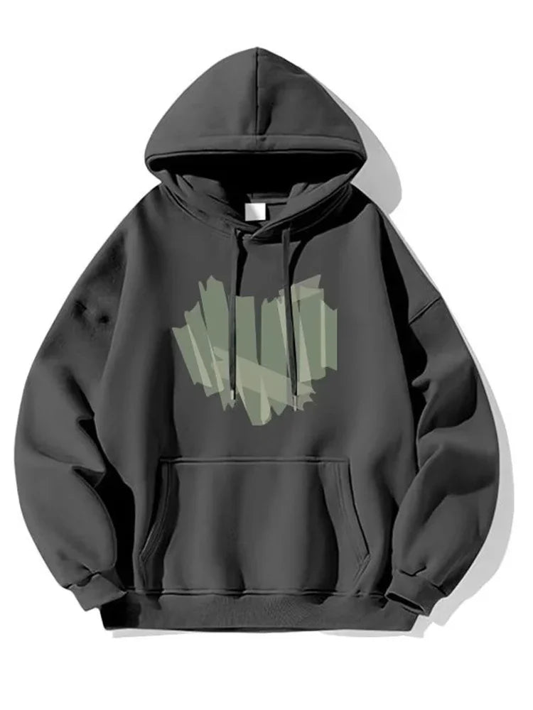 Autumn New Love Graphic Print Hoody Sweatshirts Man Hip Hop Oversized Streetwear Pullover Hoodies Y2K Vintage Casual Clothes Street King Limited