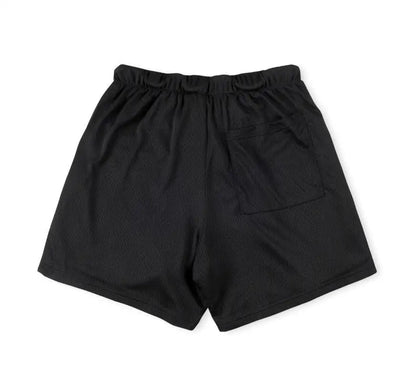 New 2023 Novelty High Comfortable Billionaire Studios Mesh Skateboard Street Cotton Casual Shorts Kanye Hip-hop Parkour #529 Street King Limited