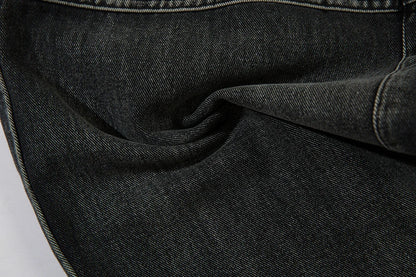 multi pockets embroidery washed baggy jeans for men and women straight ropa hombre casual cargo pants oversized denim trousers unique cargo style 4305