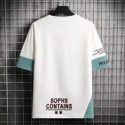 Summer Men's T Shirts Fashion Harajuku Printing Short Sleeve Tops Tee Men Casual Men Clothing Japan Streetwear Trend T Shirt Men Street King Limited