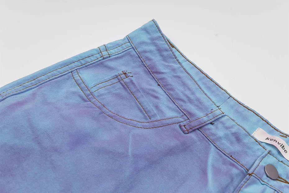 mens fashion baggy jeans dirty tie dye loose straight denim pants harajuku streetwear hip hop jeans trousers man unique jeans style 1207