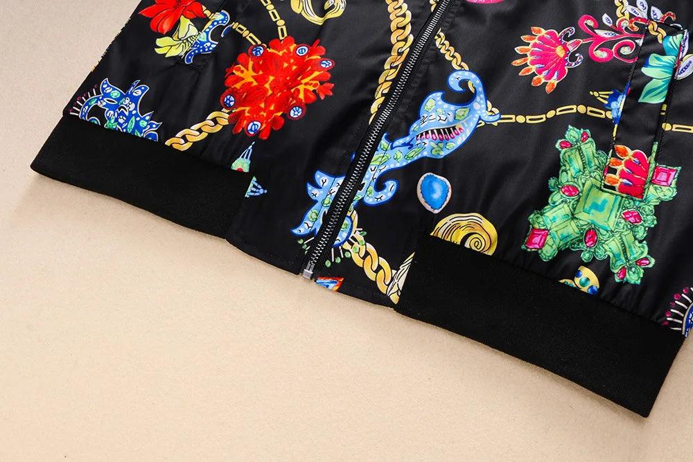 new 2023 luxurious flowers gentleman men geometry heavy baseball coats jackets abstract digital coat warm 433 unique default style 1429