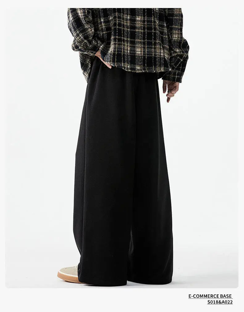 men women loose casual streetwear fashion wide leg sport pants jogger sweatpants hip hop trousers baggy pants unique joggers style 1588