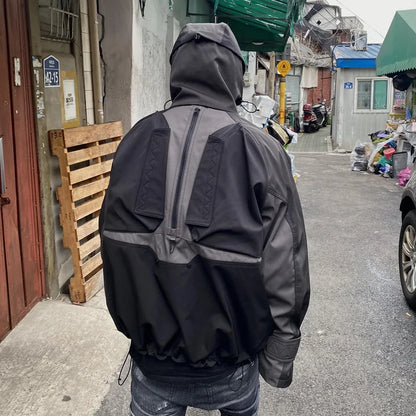 New 2023 Mens Undermycar Armor Zipper Parkas Windproof Hhooded Jacket Tatting Multiple pockets outdoor Wear size M L XL #490 Street King Limited