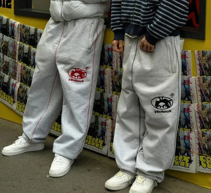 harajuku man long pants cargo streetwear joggers men y2k casual police trousers work pants male korean streetwear merican style 1 streetwear sweatpants