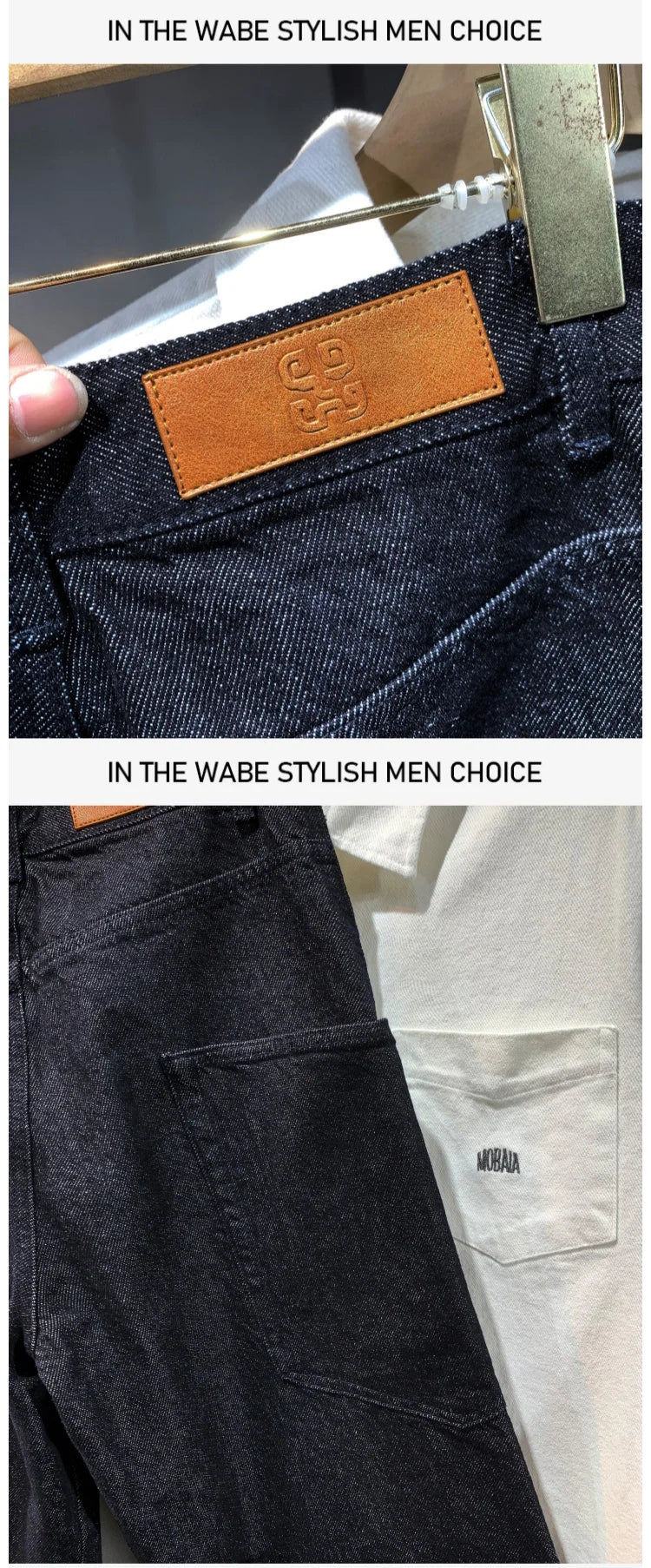 men denim streetwear fashion brand hip hop loose casual wide leg cargo harem jeans pant cityboy y2k baggy jeans trousers unique cargo style 1788