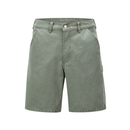y2k sashes pockets solid color cleanfit cargo shorts mens summer wide leg streetwear baggy knee length pants oversized unique cargo style 231