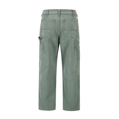 High Street Vibe Style Sashes Straight Baggy Cargo Pants for Men Y2K Harajuku Cleanfit Casual Denim Trousers Oversized Jeans Street King Limited