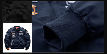 2023 hot bomber jacket mens air force ma 1 military baseball jacket plus size coat thick cargo jacket men clothing unique cargo style 5554