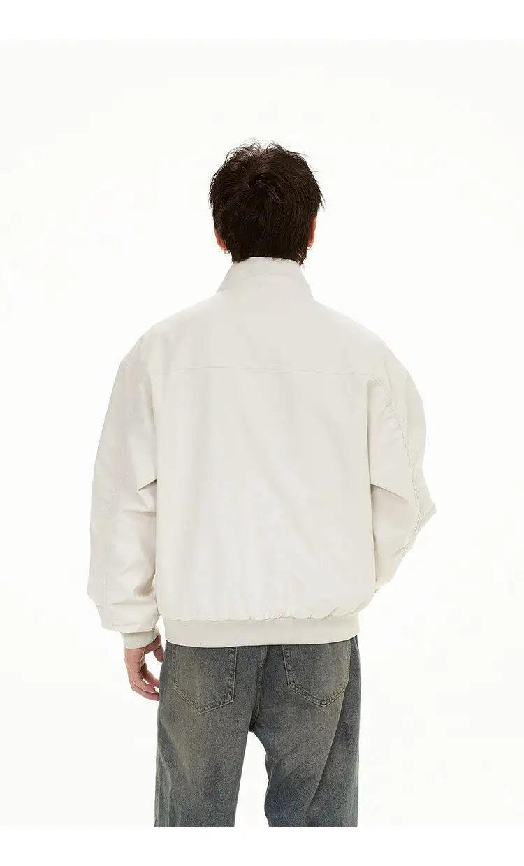 2025 spring new fashion waterproof bomber jacket men streetwear fashion loose casual motorcycle jacke boyfriend cargo coat unique cargo style 594