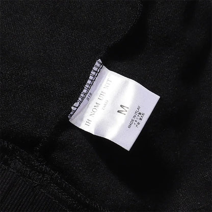 Black Rice White IH NOM UH NIT Hoodies Roses Masked Men Printing Loose Casual Lovers Men Woman Pullover Sweatshirts Street King Limited