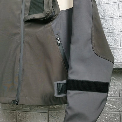 New 2023 Men Under My Car Parka All Track Zipper Casual Mess Inside Windbreaker With Hoody Trench Jackets Coat Outdoor  #A07 Street King Limited