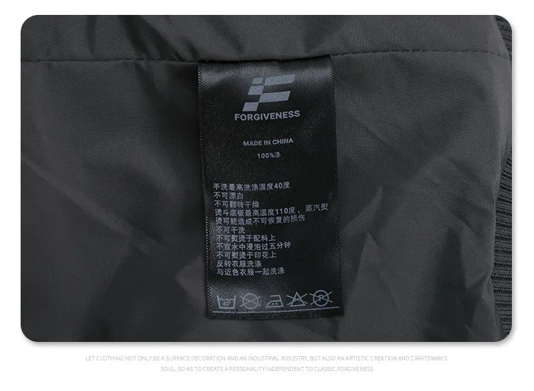 Brand New 2023 Mens Ninja Functional Dual Zipper Parkas Windproof Hooded Jacket Puffers Pockets Outdoor Work Coats Thicken #633 Street King Limited