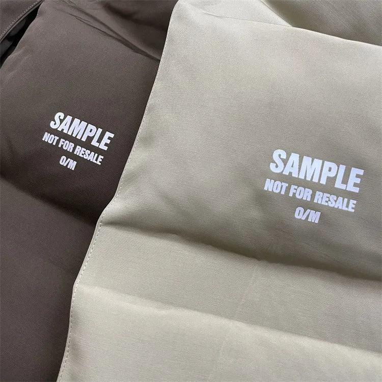 New 2023 Luxury Men Classic Kanye West Coast Reversible Coats & Jackets / Down Coats Vest Cotton Thicken Warm Winter #440 Street King Limited