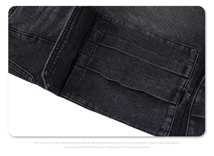 The new autumn and winter jeans are on backwards Street King Limited