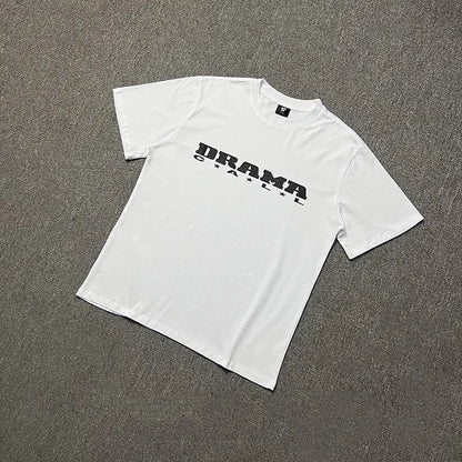 2024ss Drama Call T-shirt Men Women 1:1 High Quality Stars Letter Print Fashion Street Lovers Casual Tops Tee Street King Limited
