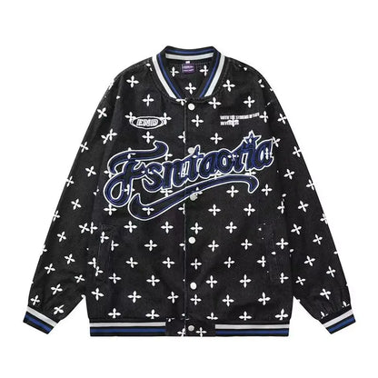 2024 japanese college mens jackets letter print harajuku fashion couple coats high street unisex baseball uniform trend y2k unique default style 2166