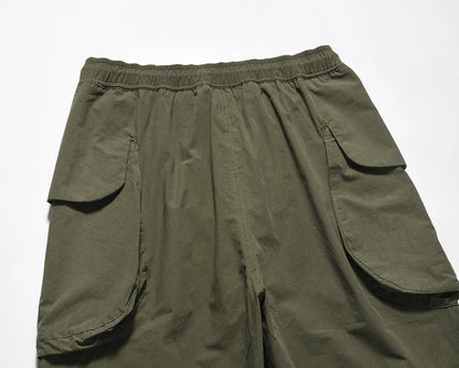 y2k high street multi pockets pleated drawstring cargo pants for men straight pantalones hombre baggy trousers oversized unique cargo style 775