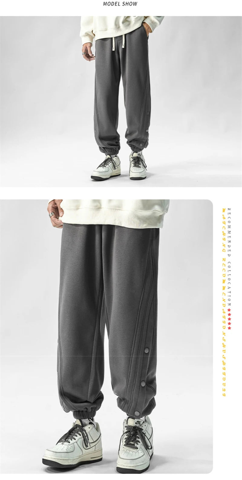 autumn casual joggers sports pants mens high street baggy breasted trousers 2024 new harajuku fashion y2k gym sweatpants unique joggers style 13