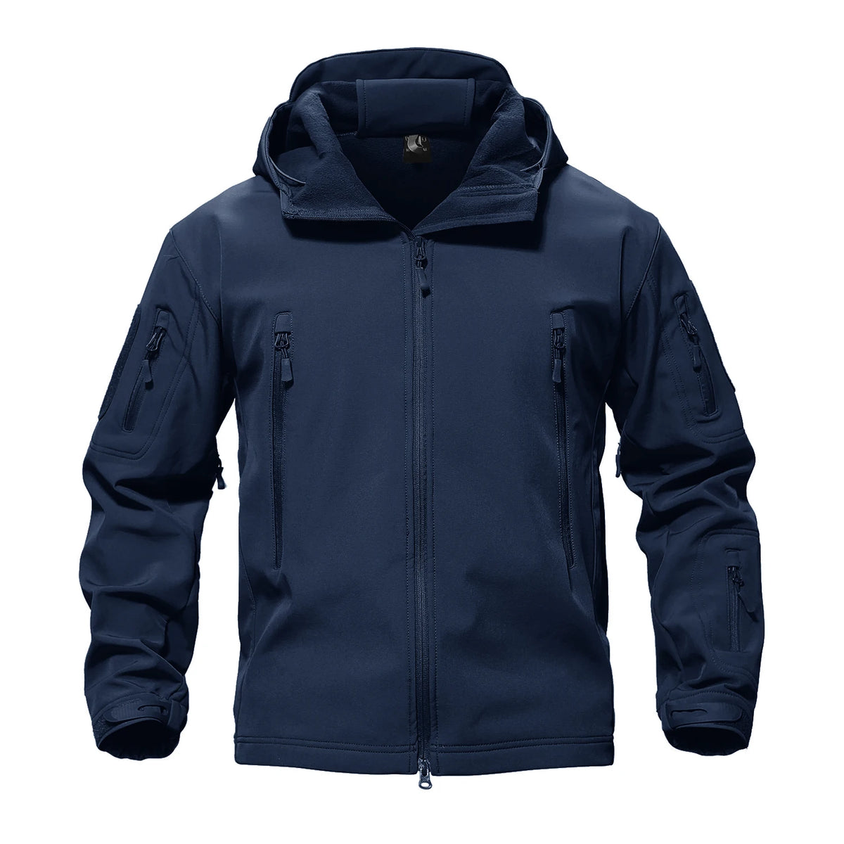 solid waterproof fleece lined jacket mens jacket softshell outwear coat windbreaker outdoor warm clothes with pockets unique default style 4517