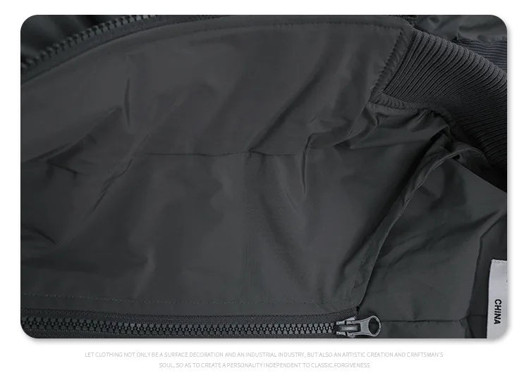 Brand New 2023 Mens Ninja Functional Dual Zipper Parkas Windproof Hooded Jacket Puffers Pockets Outdoor Work Coats Thicken #633 Street King Limited