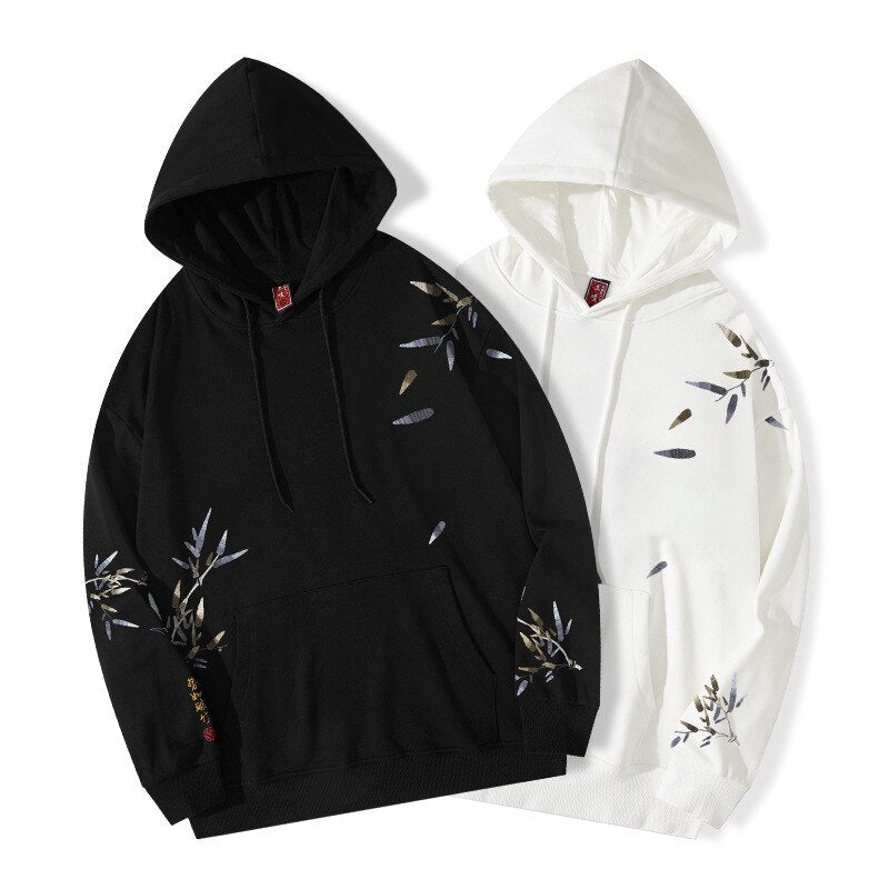 "Bamboo" Unisex Men Women Streetwear Graphic Hoodie Daulet Apparel