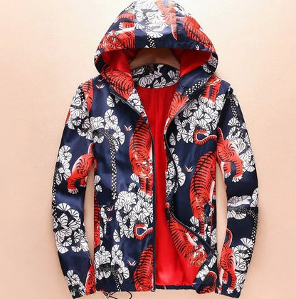 new men luxury rib sleeve embroidered flowers tiger bee crown couple baseball coats jackets abstract digital coat motor a3 relaxed fit trousers