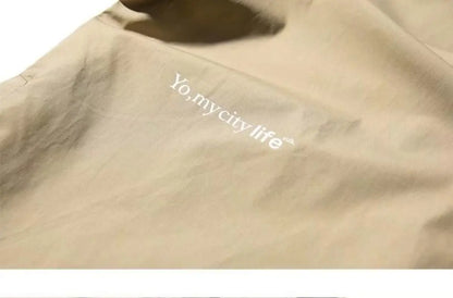Summer Japanese retro Hong Kong style workwear short-sleeved shirt for women street loose casual versatile Korean style shirt Street King Limited
