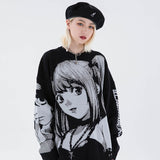 "More Loving" Unisex Men Women Streetwear Graphic Sweater Daulet Apparel