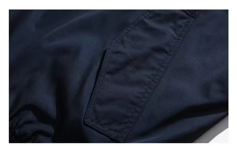japanese trendy charge jacket mens american pilot windproof tooling coats thin loose letter printed unisex baseball jersey unique default style 2283