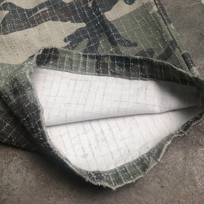 frog drift fashion american style streetwear camouflage cargo pants vintage clothing loose cotton trousers for men unisex unique cargo style 5141