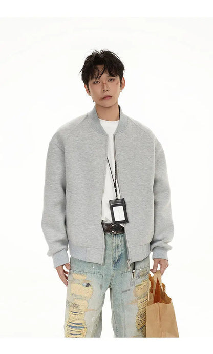 spring autumn air cotton baseball coat men streetwear fashion loose casual plus size bomber jacket women sweatshirt coat unique default style 500